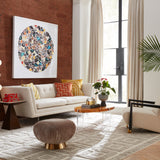 Jonathan Adler Bond Oval Coffee Table