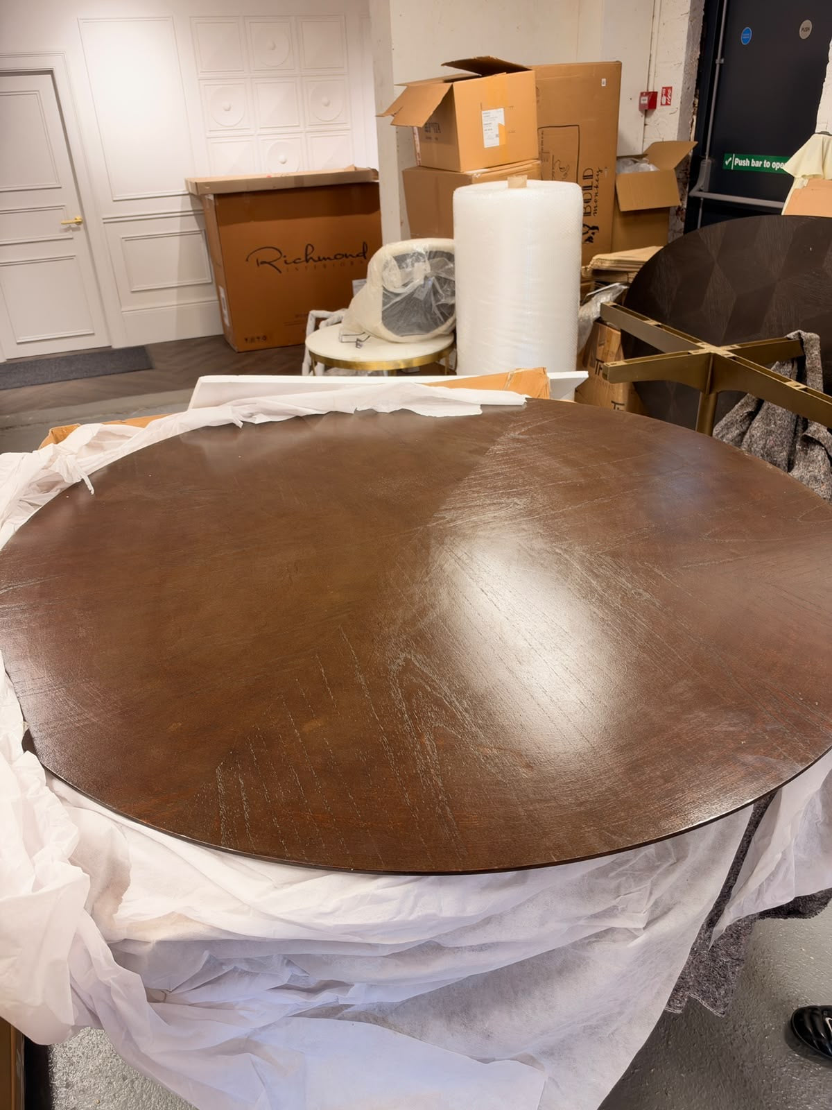 Trella Dining Table in Mindi Wood - 150cm – Second