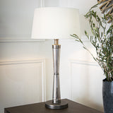 RV Astley Nelle Table Lamp – Smoke Crystal and Gunmetal