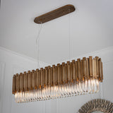 RV Astley Maive Over Table Chandelier – Antique Gold
