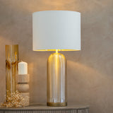 RV Astley Churchill Table Lamp – Antique Brass