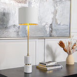 RV Astley Robyn Table Lamp – White Marble