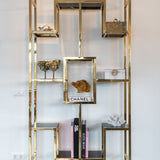 Richmond Interiors Magnus Steel and Glass Display Unit – Excess Stock