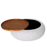 Libra Interiors Gensen Ottoman – Large