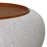 Libra Interiors Gensen Ottoman – Large