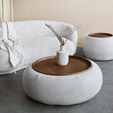 Libra Interiors Gensen Ottoman – Large