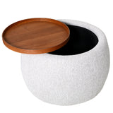 Libra Interiors Gensen Ottoman – Small