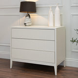 RV Astley Amur 3 Drawer Chest – White