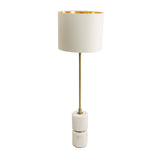 RV Astley Robyn Table Lamp – White Marble