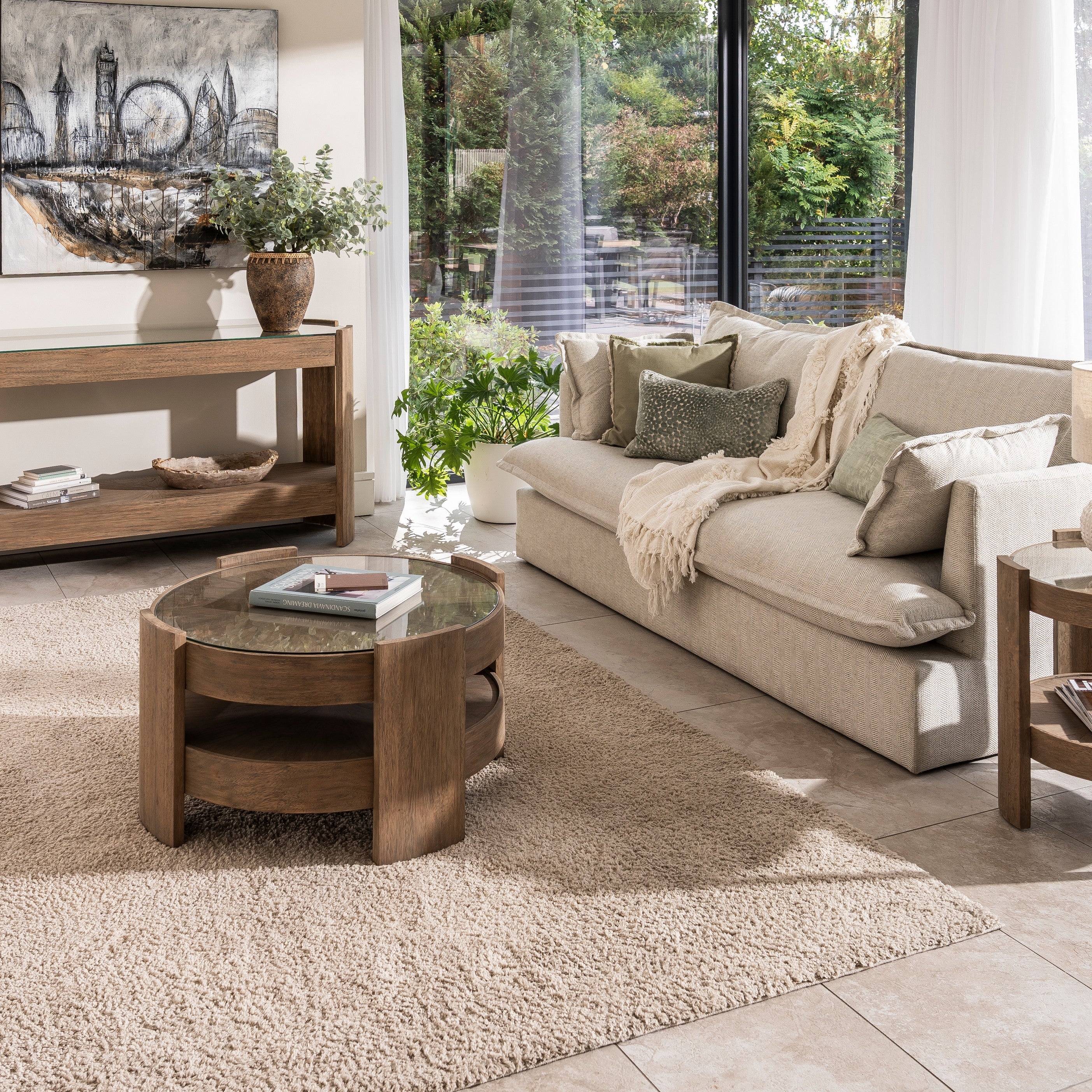 Alderley Round Coffee Table