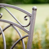 Aldous Bistro Set – Distressed Brown