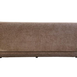 Alina 3 Seater Sofa – Deep Brown Chenille
