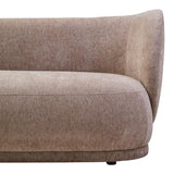 Alina 3 Seater Sofa – Deep Brown Chenille