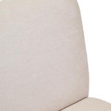 Althea Armless 2 Seater Sofa – Cream Linen