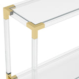 OTI Amangiri Clear Console Table