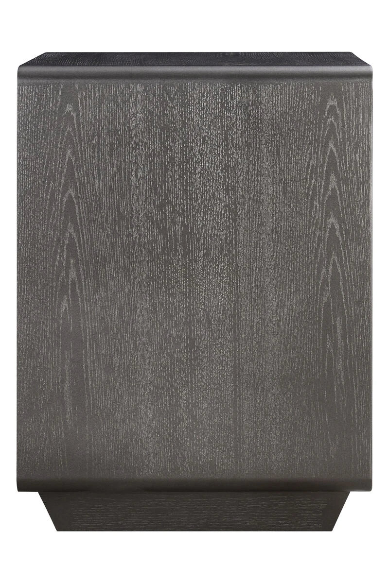 Ambrose Bedside Table – Brown/Grey
