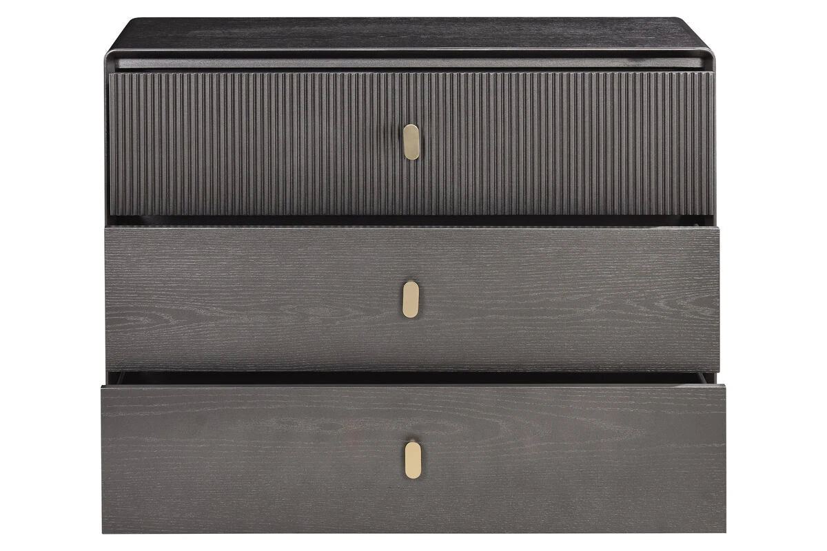 Ambrose Chest of Drawers – Brown/Grey