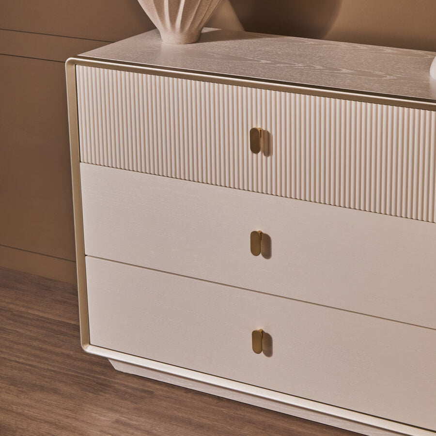 Ambrose Chest of Drawers – Ivory