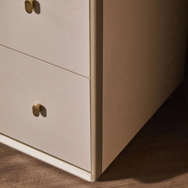 Ambrose Seven Drawer Dressing Table – Ivory