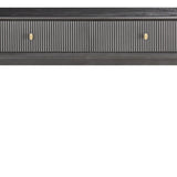 Ambrose Two Drawer Dressing Table – Brown/Grey