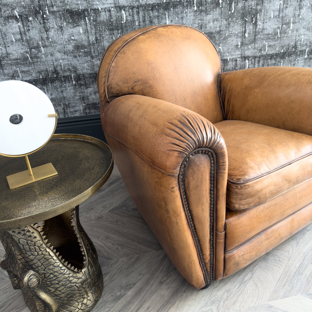 Amp Vintage Leather Armchair