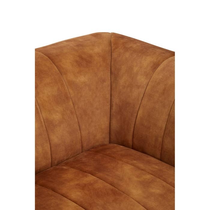 Annette 2-Seater Sofa – Gold Velvet
