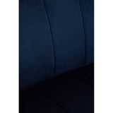 Annette 2-Seater Sofa – Midnight Blue Velvet