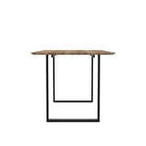 LPD Home Antibes Dining Table – Russet & Black