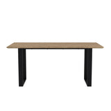 LPD Home Antibes Dining Table – Russet & Black