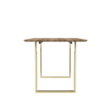 LPD Home Antibes Dining Table – Russet & Gold