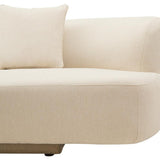 Arabella Cream Linen 3 Seater Sofa
