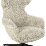 Arabella Swivel Chair – Doodle Fabric