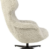 Arabella Swivel Chair – Doodle Fabric