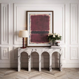 OTI Archie Calacatta Console Table