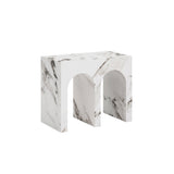 OTI Archie Calacatta Side Table – Large