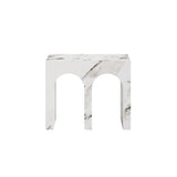 OTI Archie Calacatta Side Table – Large
