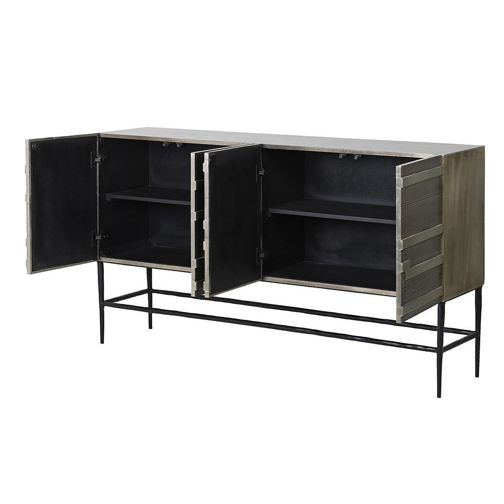 Arianell Sideboard in Antique Silver