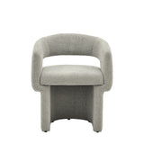 Arlo Dining Chair – Grey Boucle – Excess Stock