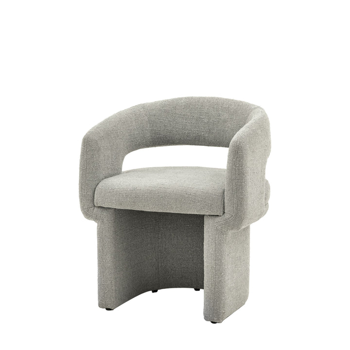 Arlo Dining Chair – Grey Boucle