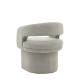 Arlo Dining Chair – Grey Boucle – Excess Stock