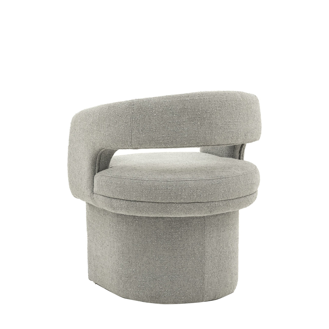 Arlo Dining Chair – Grey Boucle