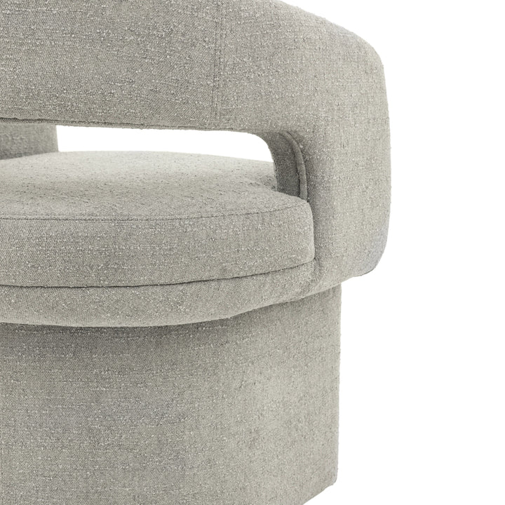 Arlo Dining Chair – Grey Boucle