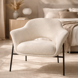 Tommy Franks Arteta Accent Chair – Polar Boucle