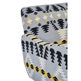 Ashlynn Geometric Armchair – Multi-coloured