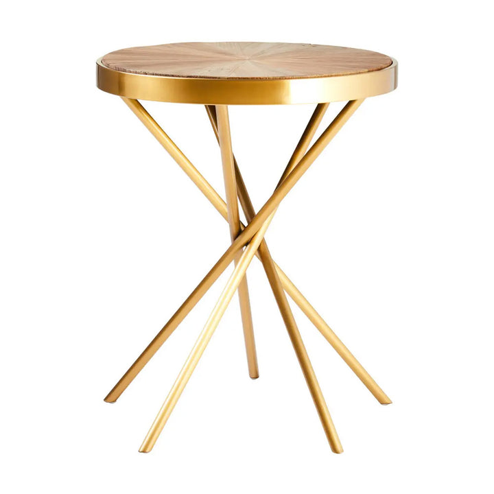 Atley Side Table – Crossed Base