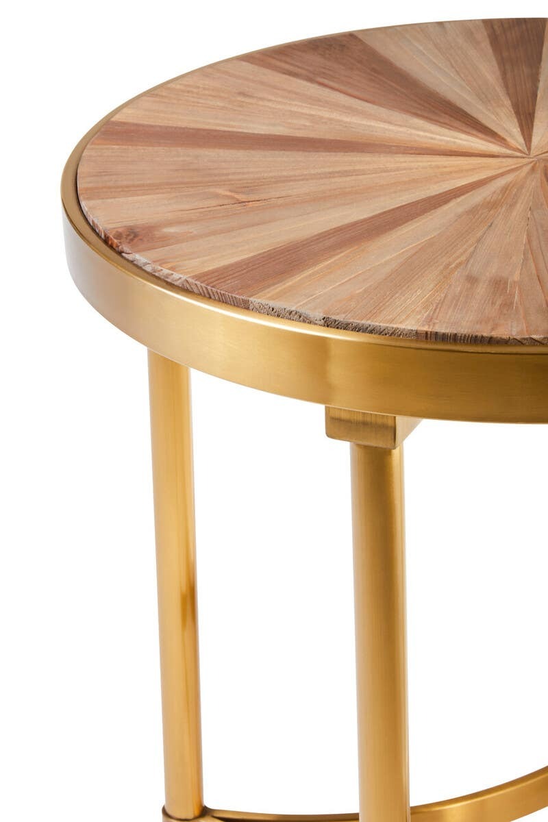 Atley Side Table – Curved Base