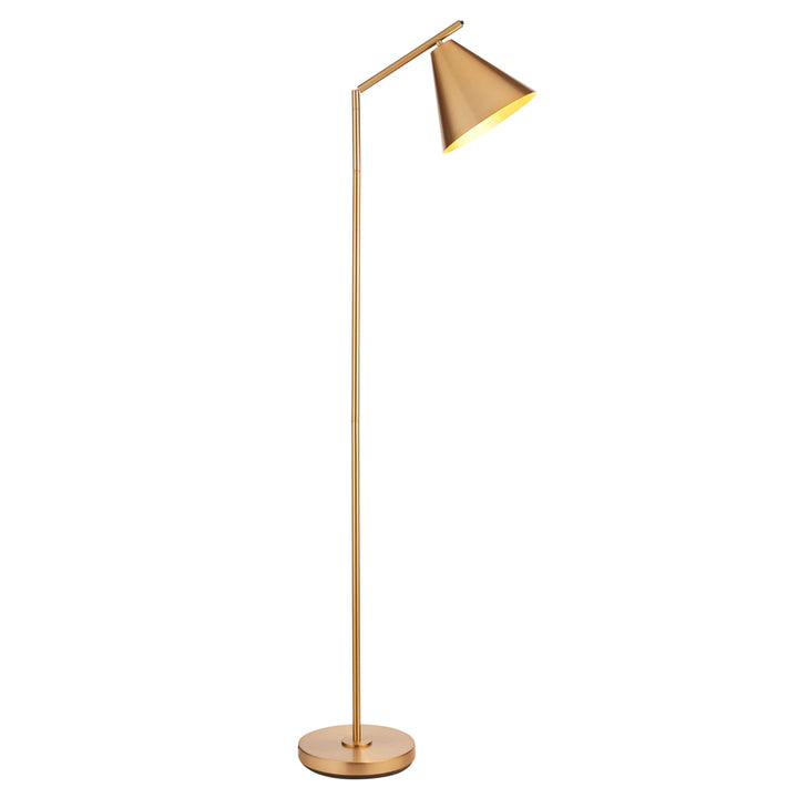 Aura Floor Lamp – Antique Brass