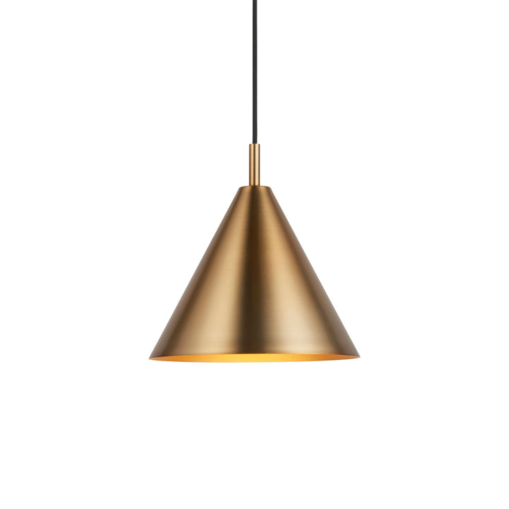 Aura Pendant Light – Antique Brass