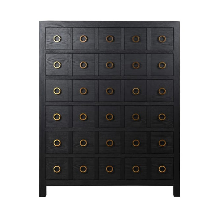 Aurora Apothecary-Style Chest of Drawers