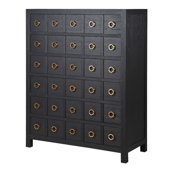 Aurora Apothecary-Style Chest of Drawers